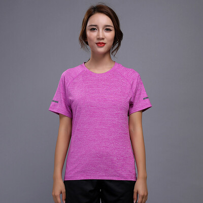 2019 Cămăși de alergare Femei Tenis Baschet Badminton Tricou Fotbal Sport Jogging Uscare rapidă Yoga Antrenament Sală Sport Topuri