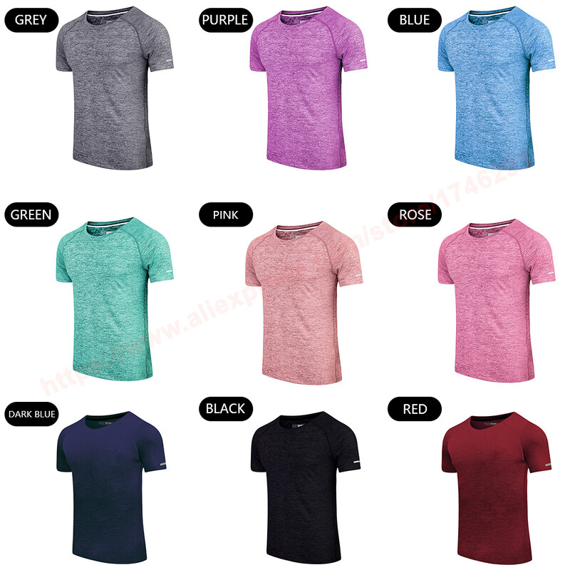 2019 Cămăși de alergare Femei Tenis Baschet Badminton Tricou Fotbal Sport Jogging Uscare rapidă Yoga Antrenament Sală Sport Topuri