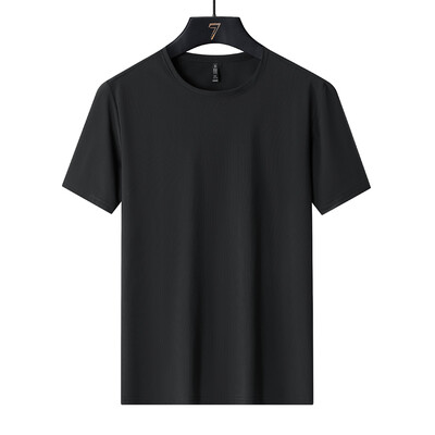 Tricou pentru alergare de vară, cu uscare rapidă, cu dungi, respirabil, pentru bărbați, îmbrăcăminte sportivă, jogging, sală, sport, femei, fitness, mânecă scurtă, 7XL