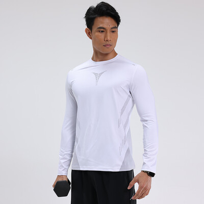 Tricou cu mânecă lungă pentru bărbați, uscată rapid