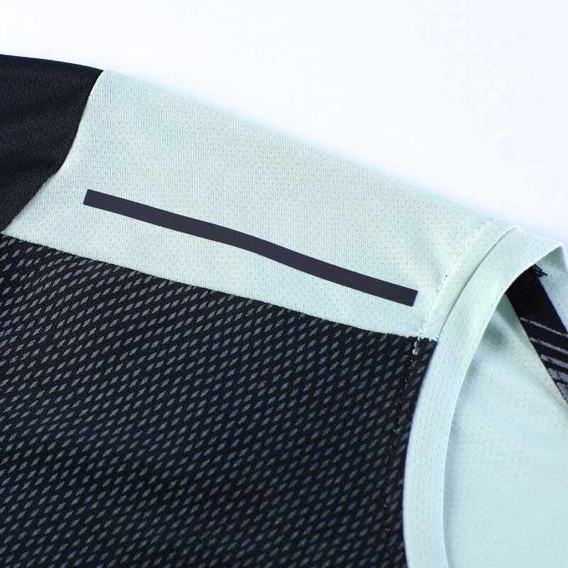 Cămăși sport imprimate Alergare Uscare rapidă Respirabil Antrenament Moda mâneci scurte Patchwork Antrenament în aer liber Cămăși de gimnastică de vară