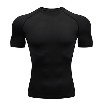 Ανδρικά μπλουζάκια με κοντό μανίκι Basketball Sports Fitness Running Training Sight Top Gym Quick Dry SML XL 2XL 3XL