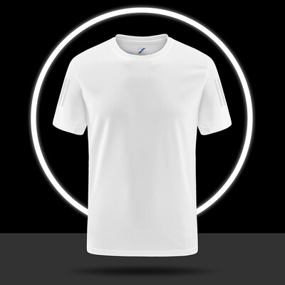 YJKVUR vasaras lielizmēra vīriešu ātri nosusināmi mitrumu novadoši T krekli Athletic Running Gym Workout T-krekli ar īsām piedurknēm