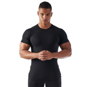 Tricou Slim Fit Bărbați Sală Sport Culturism Fitness Plasă cu uscare rapidă Moda de vară Casual Respirabil Tricou hip-hop pentru bărbați