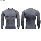 Dry Fit Bărbați de înaltă calitate MMA Fitness Gym Sport Tricou Jogging Alergare Cămașă Compresie Respirabil Rashguard Comprehensiv
