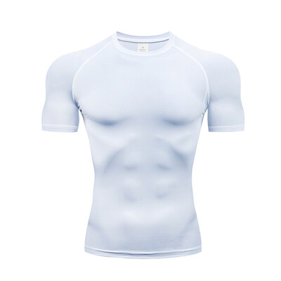 Dry Fit Bărbați de înaltă calitate MMA Fitness Gym Sport Tricou Jogging Alergare Cămașă Compresie Respirabil Rashguard Comprehensiv