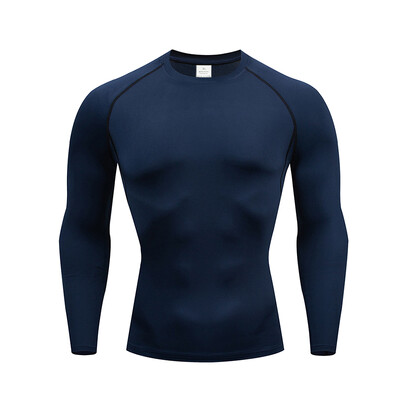 Dry Fit Bărbați de înaltă calitate MMA Fitness Gym Sport Tricou Jogging Alergare Cămașă Compresie Respirabil Rashguard Comprehensiv