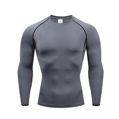 Dry Fit Bărbați de înaltă calitate MMA Fitness Gym Sport Tricou Jogging Alergare Cămașă Compresie Respirabil Rashguard Comprehensiv