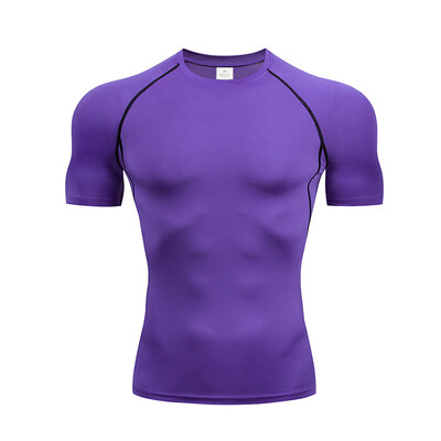 Dry Fit Bărbați de înaltă calitate MMA Fitness Gym Sport Tricou Jogging Alergare Cămașă Compresie Respirabil Rashguard Comprehensiv