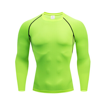 Dry Fit Bărbați de înaltă calitate MMA Fitness Gym Sport Tricou Jogging Alergare Cămașă Compresie Respirabil Rashguard Comprehensiv