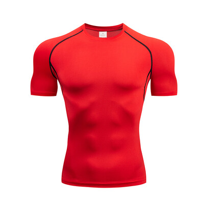 Dry Fit Bărbați de înaltă calitate MMA Fitness Gym Sport Tricou Jogging Alergare Cămașă Compresie Respirabil Rashguard Comprehensiv