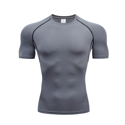Dry Fit Bărbați de înaltă calitate MMA Fitness Gym Sport Tricou Jogging Alergare Cămașă Compresie Respirabil Rashguard Comprehensiv