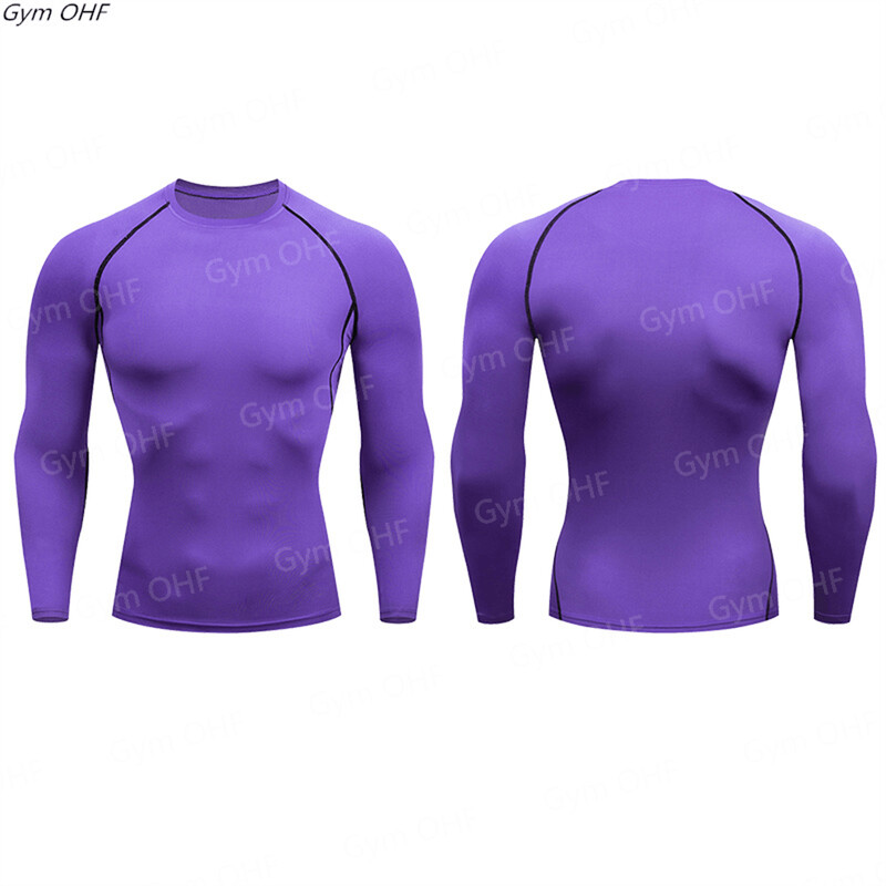 Dry Fit Bărbați de înaltă calitate MMA Fitness Gym Sport Tricou Jogging Alergare Cămașă Compresie Respirabil Rashguard Comprehensiv