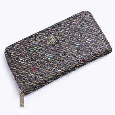 Luxusné dámske kabelky CH vysokej kvality, štvorcová peňaženka, klasická vintage skladacia, potlačená, monogramovaný dizajn, módny prémiový dizajn