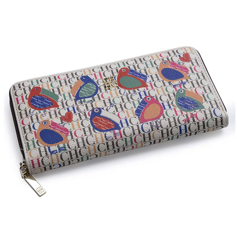 Luxusné dámske kabelky CH vysokej kvality, štvorcová peňaženka, klasická vintage skladacia, potlačená, monogramovaný dizajn, módny prémiový dizajn