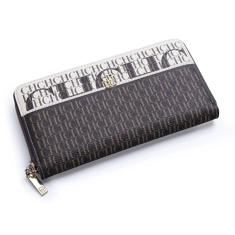 Luxusné dámske kabelky CH vysokej kvality, štvorcová peňaženka, klasická vintage skladacia, potlačená, monogramovaný dizajn, módny prémiový dizajn