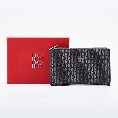 CH karikatūras raksts ar drukātu maku Mazs pārnēsājams sieviešu monētu maciņš, moderns jauns, piemērots daudziem gadījumiem sievietēm