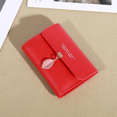 Trīskāršu sajūga monētu somiņa, minimālistisks kredītkaršu turētājs, ikdienas sieviešu maks