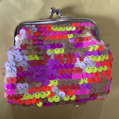Paiete colorate de 3 inci Husă mică pentru bani la modă Portofele zero Poșete portabile pentru monede Geantă de depozitare pentru căști pentru cablu de date