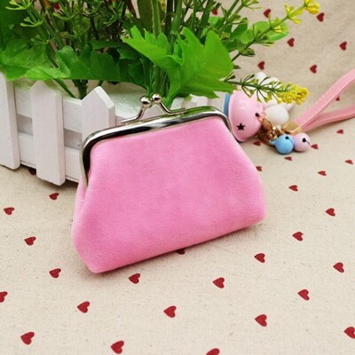 Poșetă cu monede din pluș de toamnă/iarnă