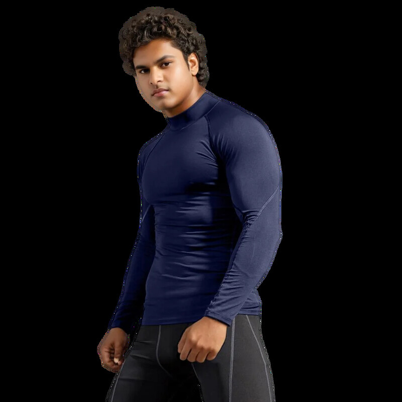 Cămașă de compresie pentru bărbați, alergare, fitness, cu mâneci lungi, cu uscare rapidă, îmbrăcăminte strânsă pentru antrenament, haine de gimnastică, cămăși pentru culturism