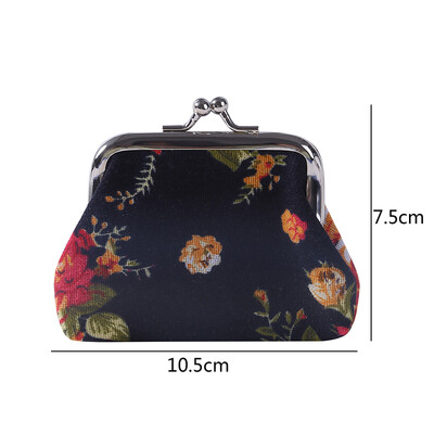 Rožės, drobės, mažos monetų piniginės „Lady Zero“ piniginės ir monetų krepšys, vaikiška mergaitė, moteriška piniginė, 1 vnt., 2023 m. nauja mada