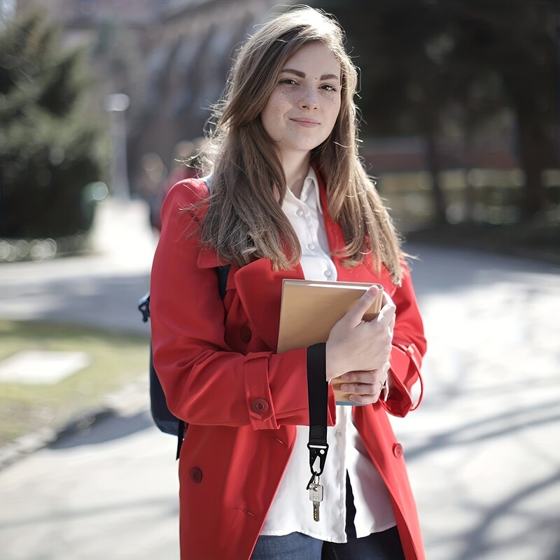 1 bucă breloc negru, durabil, cu breloc pentru cheie, breloc, breloc Cool Eagle Beak, cadou grozav pentru femei, bărbați, studenți