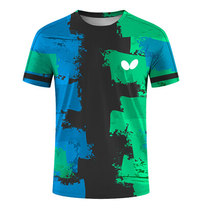 2024. gada jauni vasaras vīriešu galda tenisa T-krekli, ātri žūstoši topi ar īsām piedurknēm Fitnesa skriešanas t-krekls Unisex elpojošs ikdienas sporta apģērbs