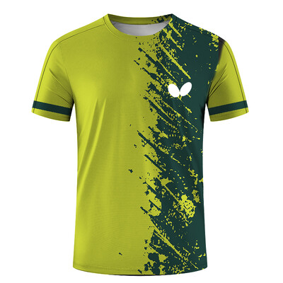 2024. gada jauni vasaras vīriešu galda tenisa T-krekli, ātri žūstoši topi ar īsām piedurknēm Fitnesa skriešanas t-krekls Unisex elpojošs ikdienas sporta apģērbs