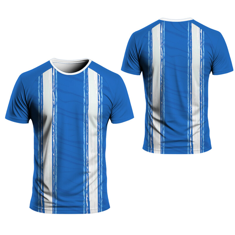 Tricou sport pentru bărbați, imprimare 3D, îmbrăcăminte sportivă nouă, cu uscare rapidă, cu gât rotund, tricou de fotbal, pentru bărbați, pentru femei, pentru sport în aer liber