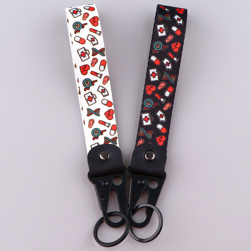 Liječnik Medicinska sestra Privjesci za ključeve Privjesci za automobile Motocikli Medicinske kratke uzice Oznake za ključeve Privjesci za ključeve Dodaci Pokloni Chaveiro Nakit