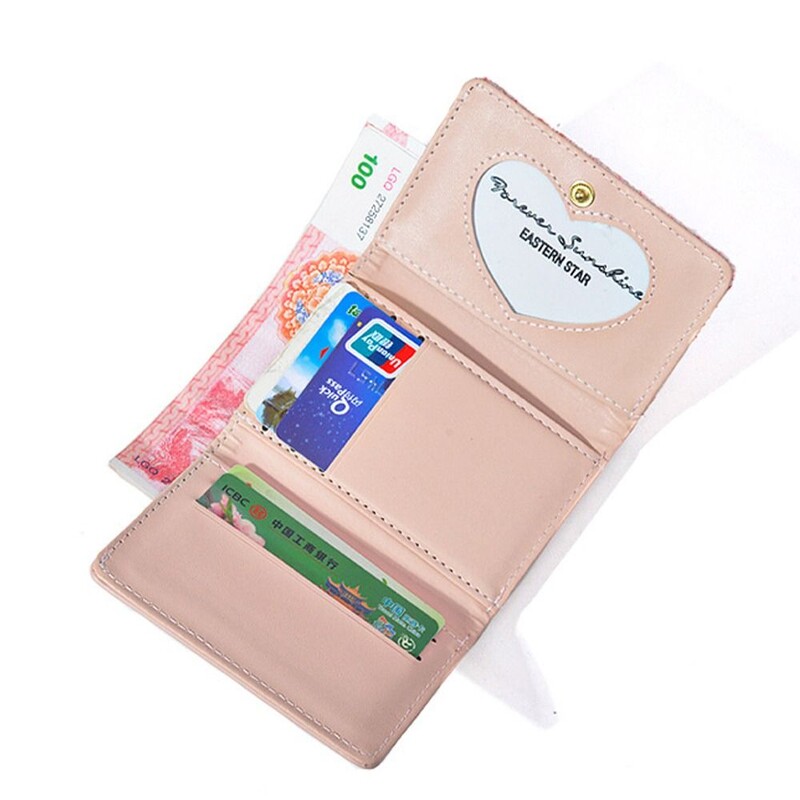 Novi kratki novčanik od pu kože Dopamine Duarable Clutch torbica većeg kapaciteta Jednobojni držač kartice Ženski