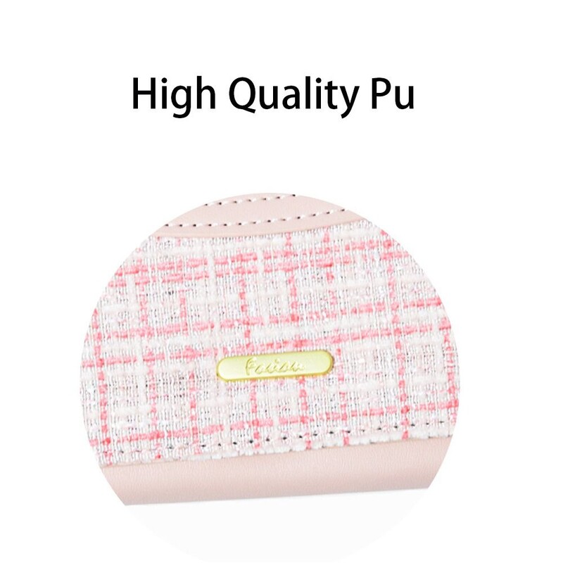 Novi kratki novčanik od pu kože Dopamine Duarable Clutch torbica većeg kapaciteta Jednobojni držač kartice Ženski