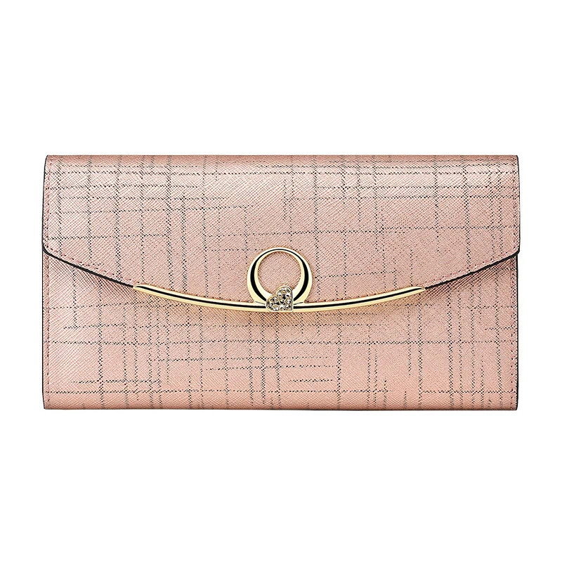 Ženski novčanici Luksuzne torbice od prave kože za žene Modne dugačke, elegantne torbe za novac 2022. Držač kartica Džep za novčiće محفظة كروت