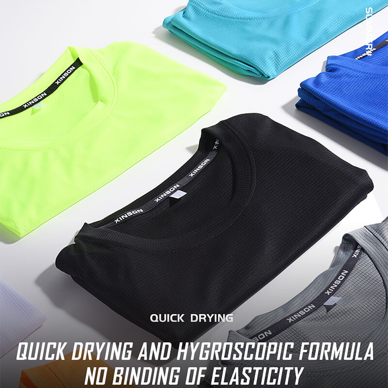 Ātri žūstoši apģērbi Vīriešu T-krekls ar garām piedurknēm Elpojošs sviedru absorbcijas Ātri Dry T Skriešanas Sporta Tops Āra kāpšanas apģērbs