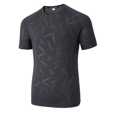 Greitai džiūstantys sportiniai madingi marškinėliai Vyriški 2024 m. trumpomis rankovėmis Vasaros laisvalaikio juoda žalia, 4XL 5XL viršutiniai marškinėliai, treniruoklių marškinėliai, drabužiai