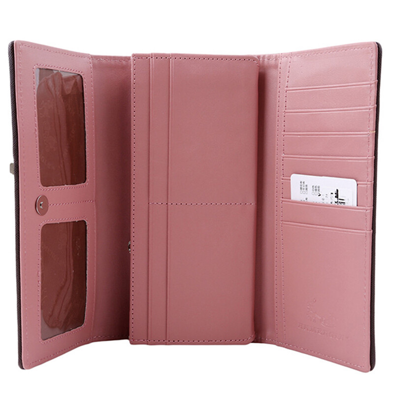 Dugi novčanik za djevojčice Višenamjenski PU novčanici Ženske torbice Držači kartica Ženski praktični novčanici Torbice za poklon