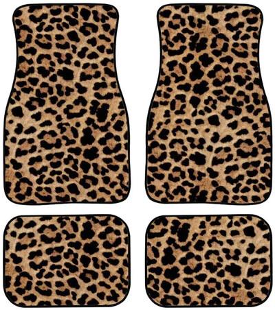 Covoraș elegant Fluture Roz pentru Mașină SUV Camion Potrivire universală Covoare față/spate pentru femei