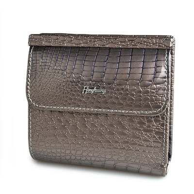 Portofel HH din piele naturală pentru femei Mini portofele pentru femei, poșetă scurtă, de lux, pentru femei, suport pentru carduri, portofele pentru doamnă