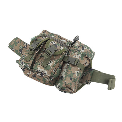 Geantă de nailon rezistentă la apă pentru bărbați, tactică, militară, pentru talie, pentru drumeții, pentru camping, în aer liber, curea de umăr, genți pentru piept sport