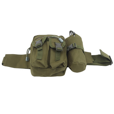 Geantă de nailon rezistentă la apă pentru bărbați, tactică, militară, pentru talie, pentru drumeții, pentru camping, în aer liber, curea de umăr, genți pentru piept sport