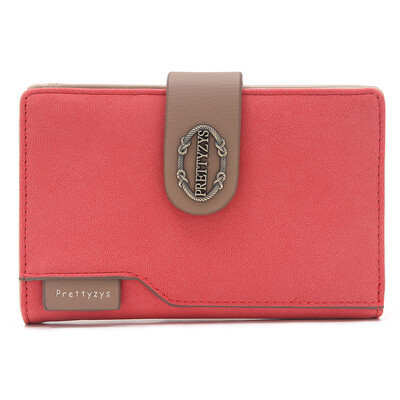 Nou Portofel Vintage Femeie Portofel Mediu Femei Dama Mica Piele Nubuck Portmoneta Fete Portafete