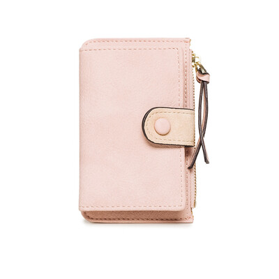 Nouă moda din piele PU femei portofele mici coreeană drăguț poșetă scurtă pentru doamne pentru femei Clip pentru bani de buzunar Suport chei pentru cărți