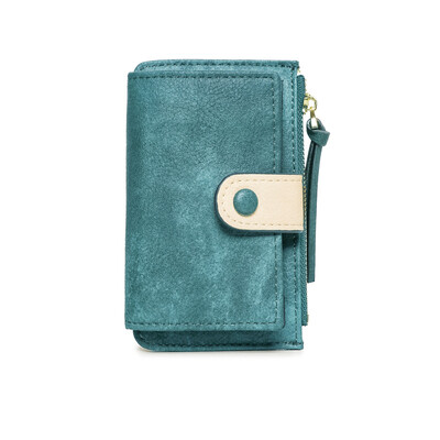 Nouă moda din piele PU femei portofele mici coreeană drăguț poșetă scurtă pentru doamne pentru femei Clip pentru bani de buzunar Suport chei pentru cărți