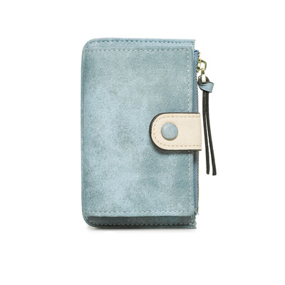 Nouă moda din piele PU femei portofele mici coreeană drăguț poșetă scurtă pentru doamne pentru femei Clip pentru bani de buzunar Suport chei pentru cărți