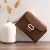 Brand Vintage Portofel Femei Poșetă Femeie Design Mediu Piele PU Schimbare Card Holder Case pentru Femei Lady Fete Carteira