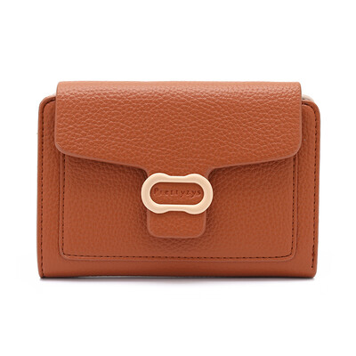 Brand Vintage Portofel Femei Poșetă Femeie Design Mediu Piele PU Schimbare Card Holder Case pentru Femei Lady Fete Carteira