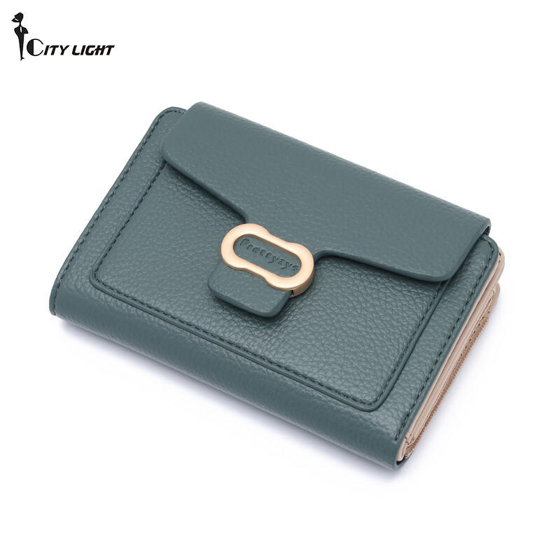 Brand Vintage Portofel Femei Poșetă Femeie Design Mediu Piele PU Schimbare Card Holder Case pentru Femei Lady Fete Carteira