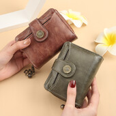 Poșetă nouă de damă Poșetă de monede premium cu fermoar cu franjuri