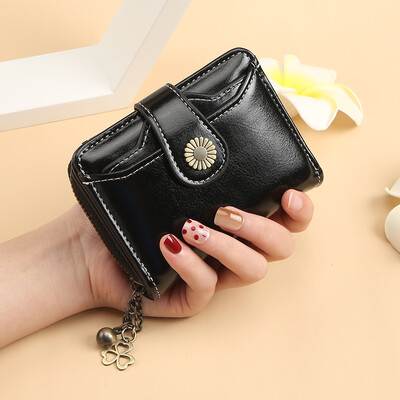 Poșetă nouă de damă Poșetă de monede premium cu fermoar cu franjuri